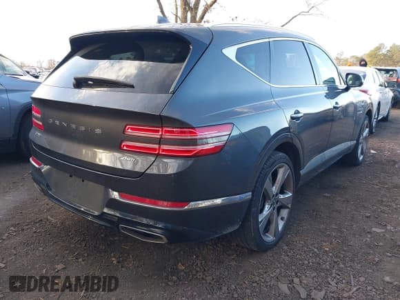 ✅ 2023 Genesis GV80 • VIN: KMUHBDSB4PU120595 • Lot: 43857842. Wystawiony na IAAI z przebiegiem 17 480 mil. Bezpłatny archiwum sprzedaży aukcyjnych z USA i szczegółowy raport historii pojazdu na DreamBid. Zdjęcie 4.