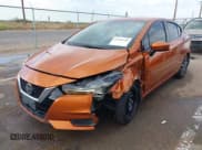 ✅ 2022 Nissan Versa SV • VIN: 3N1CN8EV9NL850076 • Lot: 43393220. Listed on IAAI with 76,737 mi. Free auction sales archive from the USA and detailed vehicle history report at DreamBid. Image 2.