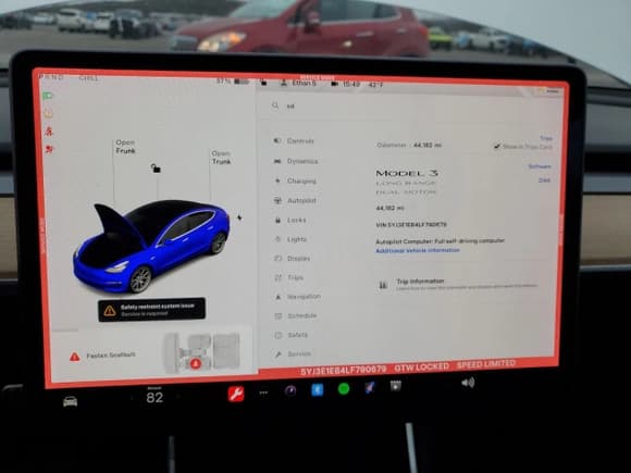 ✅ 2020 Tesla Model 3 Long Range • VIN: 5YJ3E1EB4LF790679 • Lot: 47623295. Wystawiony na Copart z przebiegiem 44 182 mil. Bezpłatny archiwum sprzedaży aukcyjnych z USA i szczegółowy raport historii pojazdu na DreamBid. Zdjęcie 9.