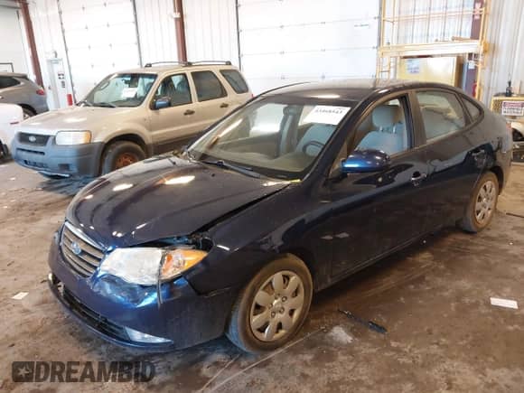 2008 Hyundai Elantra GLS with VIN KMHDU46D28U293102, listed as a IAAI auction lot 43468543 with 129,708 mi miles and . Bid and sale history available at DreamBid. Image 2.
