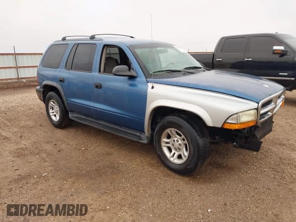 ✅ 2003 Dodge Durango Sport • VIN: 1D4HR38N33F568340 • Лот: 43799864. Опубликован ранее на IAAI с пробегом 201 535 миль. Бесплатный доступ к архиву аукционных продаж из США и подробный отчёт об истории автомобиля на DreamBid. Изображение 1.