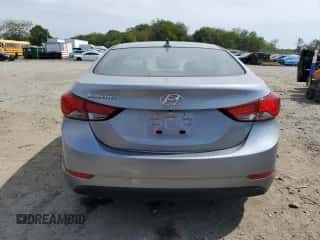 2015 Hyundai Elantra SE z VIN 5NPDH4AE1FH595318, wystawiony jako Copart lot #80656595 z przebiegiem 75 556 mil mil oraz Szkoda całkowita • Salvage title. Historia ofert i sprzedaży dostępna na DreamBid. Obrazek 6.