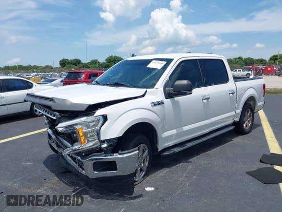 ✅ 2019 Ford F-150 XL • VIN: 1FTEW1CP0KKF22976 • Lot: 42647500. Listed on IAAI with 73,143 mi. Free auction sales archive from the USA and detailed vehicle history report at DreamBid. Image 17.