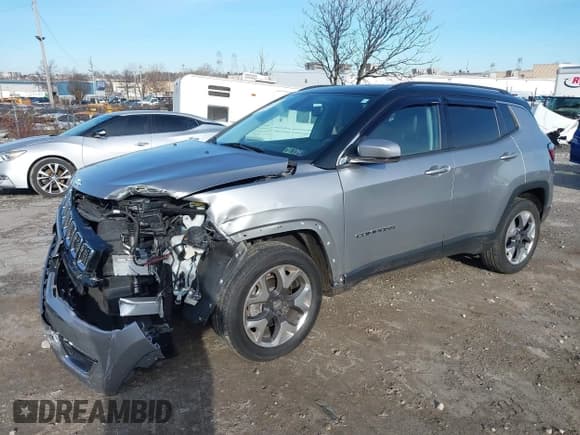✅ 2018 Jeep Compass Limited • VIN: 3C4NJDCB8JT478968 • Lot: 43809372. Listed on IAAI with 36,570 mi. Free auction sales archive from the USA and detailed vehicle history report at DreamBid. Image 17.