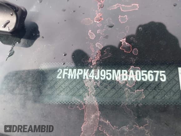 ✅ 2021 Ford Edge SEL • VIN: 2FMPK4J95MBA05675 • Lot: 43752565. Listed on IAAI with 42,566 mi. Free auction sales archive from the USA and detailed vehicle history report at DreamBid. Image 9.