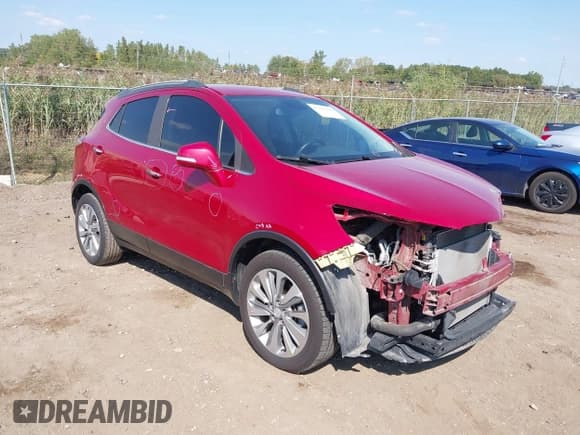 ✅ 2018 Buick Encore Preferred • VIN: KL4CJASB3JB636359 • Lot: 43211436. Listed on IAAI with 127,757 mi. Free auction sales archive from the USA and detailed vehicle history report at DreamBid. Image 1.