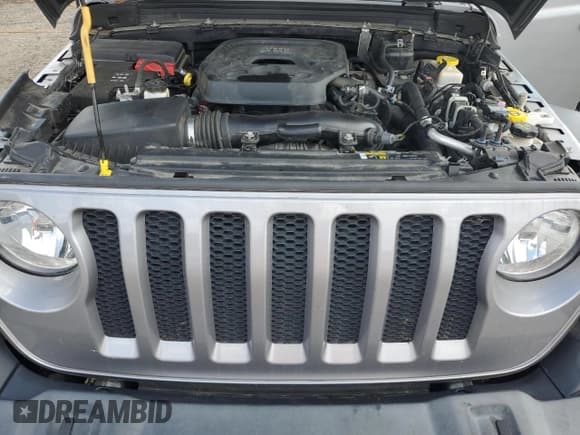 ✅ 2019 Jeep Wrangler Unlimited Sport S • VIN: 1C4HJXDNXKW592280 • Лот: 81600875. Опубликован ранее на Copart с пробегом 108 169 миль. Бесплатный доступ к архиву аукционных продаж из США и подробный отчёт об истории автомобиля на DreamBid. Изображение 12.