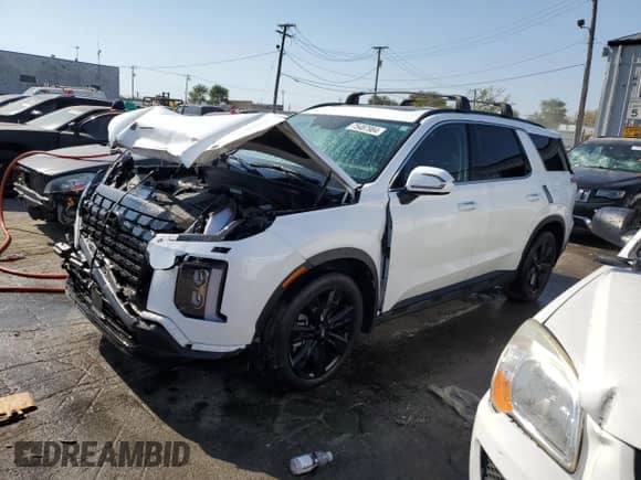 ✅ 2023 Hyundai Palisade XRT • VIN: KM8R3DGE4PU638029 • Лот: 75487984. Размещён на Copart с пробегом 26 964 миль миль. Получите бесплатный доступ к архиву аукционных продаж из США и посмотрите подробный отчёт об истории автомобиля на DreamBid. Изображение 1.