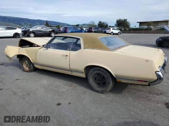 ✅ 1970 Oldsmobile Cutlass • VIN: 342570Z127532 • Lot: 49906135. Listed on Copart with 34,224 mi. Free auction sales archive from the USA and detailed vehicle history report at DreamBid. Image 2.