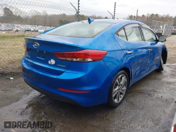 ✅ 2017 Hyundai Elantra Value Edition • VIN: 5NPD84LF0HH082733 • Lot: 41769812. Listed on IAAI with 59,634 mi. Free auction sales archive from the USA and detailed vehicle history report at DreamBid. Image 4.