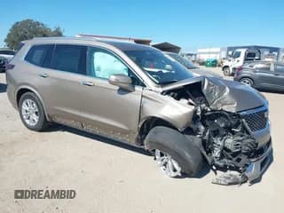 ✅ 2023 Cadillac XT6 FWD Luxury • VIN: 1GYKPAR43PZ146778 • Lot: 43587777. Listed on IAAI with 45,394 mi. Free auction sales archive from the USA and detailed vehicle history report at DreamBid. Image 1.
