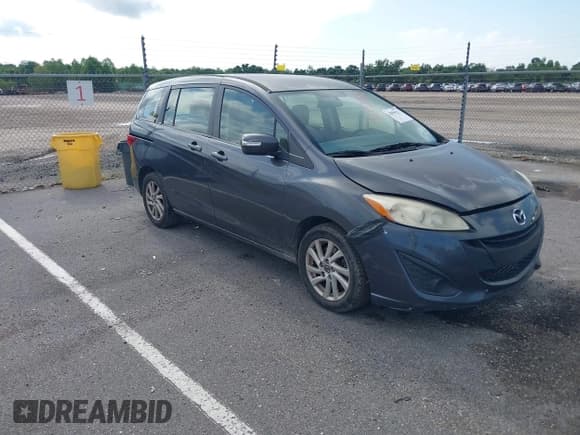 ✅ 2013 Mazda 5 Sport • VIN: JM1CW2BL3D0154917 • Lot: 42850923. Listed on IAAI with 179,535 mi. Free auction sales archive from the USA and detailed vehicle history report at DreamBid. Image 1.