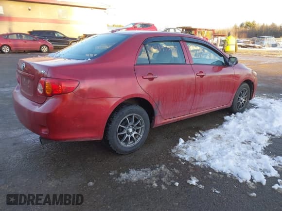 ✅ 2009 Toyota Corolla XLE • VIN: JTDBL40E29J022348 • Lot: 43847537. Listed on IAAI with 196,747 mi. Free auction sales archive from the USA and detailed vehicle history report at DreamBid. Image 4.