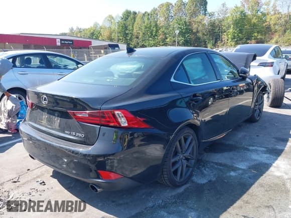 ✅ 2014 Lexus IS 250 • VIN: JTHCF1D21E5002409 • Lot: 43292181. Listed on IAAI with 126,773 mi. Free auction sales archive from the USA and detailed vehicle history report at DreamBid. Image 4.