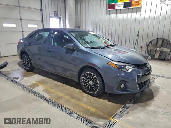✅ 2014 Toyota Corolla LE • VIN: 2T1BURHE8EC155281 • Lot: 93502395. Listed on Copart with 23,447 mi. Free auction sales archive from the USA and detailed vehicle history report at DreamBid. Image 4.