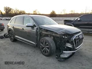 ✅ 2022 Audi SQ7 Premium Plus • VIN: WA1AWBF77ND000641 • Lot: 78383883. Listed on Copart with 54,759 mi. Free auction sales archive from the USA and detailed vehicle history report at DreamBid. Image 4.
