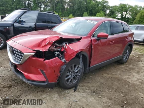 ✅ 2021 Mazda CX-9 Touring • VIN: JM3TCBCY7M0532585 • Lot: 58893665. Wystawiony na Copart z przebiegiem 55 998 mil. Bezpłatny archiwum sprzedaży aukcyjnych z USA i szczegółowy raport historii pojazdu na DreamBid. Zdjęcie 1.