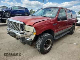 ✅ 2002 Ford Excursion Special Serv • VIN: 1FMNU41SX2EC40840 • Lot: 69861095. Wystawiony na Copart z przebiegiem 158 434 mil. Bezpłatny archiwum sprzedaży aukcyjnych z USA i szczegółowy raport historii pojazdu na DreamBid. Zdjęcie 1.