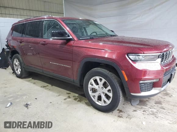 ✅ 2022 Jeep Grand Cherokee Limited • VIN: 1C4RJKBG2N8538461 • Lot: 69661005. Listed on Copart with 59,935 mi. Free auction sales archive from the USA and detailed vehicle history report at DreamBid. Image 4.