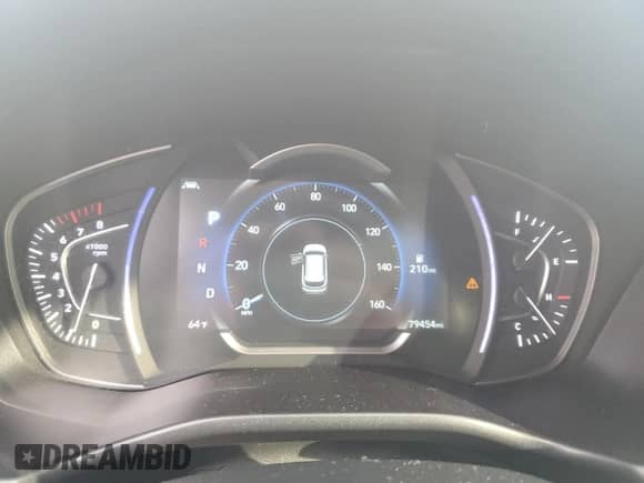 2020 Hyundai Santa Fe SEL with VIN 5NMS33AA0LH281391, listed as a Copart auction lot 90078155 with 79,454 mi miles and Salvage title. Bid and sale history available at DreamBid. Image 9.