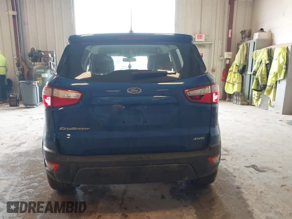 ✅ 2018 Ford EcoSport S • VIN: MAJ6P1SL7JC173541 • Lot: 42191644. Listed on IAAI with 68,625 mi. Free auction sales archive from the USA and detailed vehicle history report at DreamBid. Image 17.