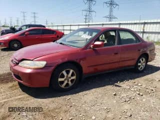 ✅ 2000 Honda Accord SE • VIN: JHMCG5677YC027778 • Lot: 62142315. Listed on Copart with 188,854 mi. Free auction sales archive from the USA and detailed vehicle history report at DreamBid. Image 1.