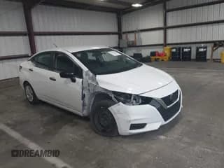 ✅ 2020 Nissan Versa S • VIN: 3N1CN8DV4LL841414 • Lot: 43546727. Listed on IAAI with 78,717 mi. Free auction sales archive from the USA and detailed vehicle history report at DreamBid. Image 1.