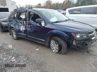 ✅ 2019 Dodge Journey SE Value • VIN: 3C4PDCAB4KT864186 • Lot: 43611661. Listed on IAAI with 103,095 mi. Free auction sales archive from the USA and detailed vehicle history report at DreamBid. Image 1.