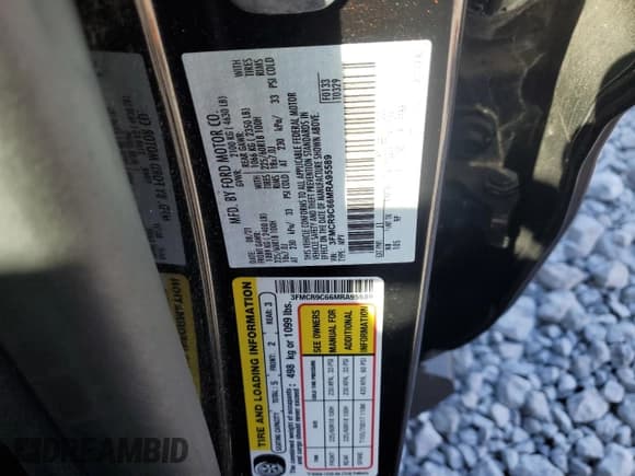 ✅ 2021 Ford Bronco Sport Outer Banks • VIN: 3FMCR9C66MRA95589 • Lot: 82564935. Wystawiony na Copart z przebiegiem 93 128 mil. Bezpłatny archiwum sprzedaży aukcyjnych z USA i szczegółowy raport historii pojazdu na DreamBid. Zdjęcie 13.