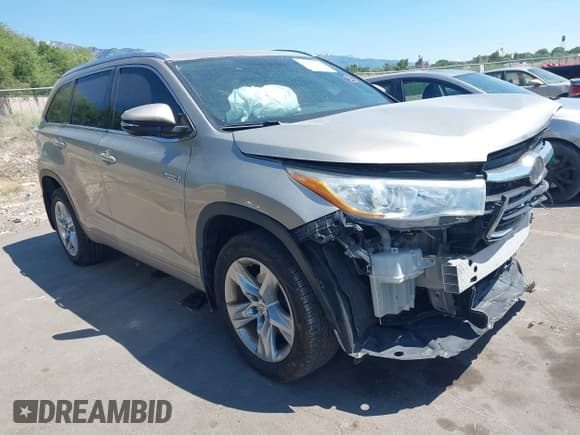 ✅ 2014 Toyota Highlander Limited • VIN: 5TDDCRFHXES005396 • Лот: 42385729. Опубликован ранее на IAAI с пробегом 170 688 миль. Бесплатный доступ к архиву аукционных продаж из США и подробный отчёт об истории автомобиля на DreamBid. Изображение 1.