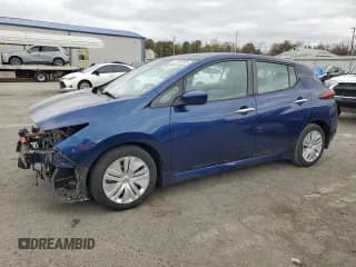 ✅ 2020 Nissan LEAF S • VIN: 1N4AZ1BPXLC311700 • Лот: 87069045. Опубликован ранее на Copart с пробегом 48 011 миль. Бесплатный доступ к архиву аукционных продаж из США и подробный отчёт об истории автомобиля на DreamBid. Изображение 1.