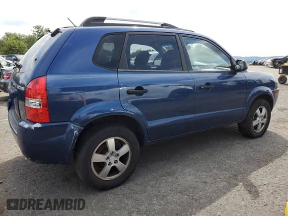 2008 Hyundai Tucson GLS with VIN KM8JM12B18U810556, listed as a Copart auction lot 80983185 with 147,946 mi miles and Clean title. Bid and sale history available at DreamBid. Image 3.