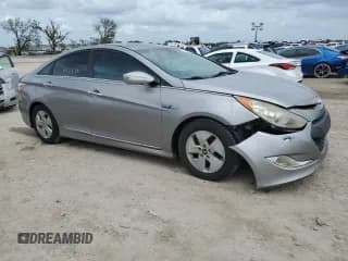 ✅ 2012 Hyundai Sonata Hybrid • VIN: KMHEC4A42CA041469 • Lot: 74857224. Listed on Copart with Not provided. Free auction sales archive from the USA and detailed vehicle history report at DreamBid. Image 4.