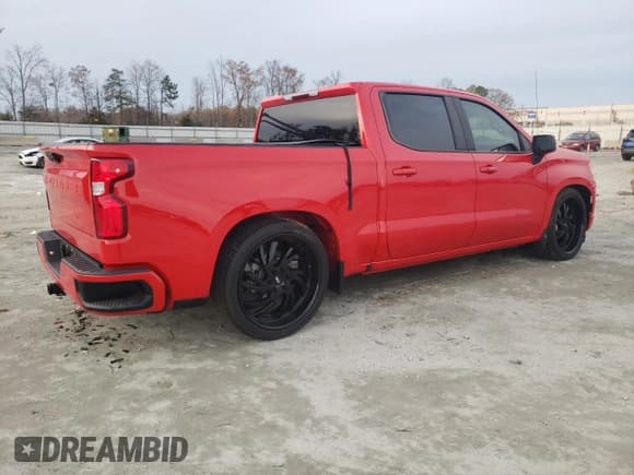 ✅ 2022 Chevrolet Silverado 1500 RST • VIN: 2GCPADED6N1512257 • Lot: 85016914. Listed on Copart with 24,559 mi. Free auction sales archive from the USA and detailed vehicle history report at DreamBid. Image 3.