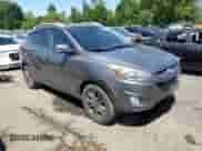 2014 Hyundai Tucson SE z VIN KM8JUCAGXEU914449, wystawiony jako Copart lot #65906495 z przebiegiem 193 279 mil mil oraz Czysty tytuł • Clean title. Historia ofert i sprzedaży dostępna na DreamBid. Obrazek 4.