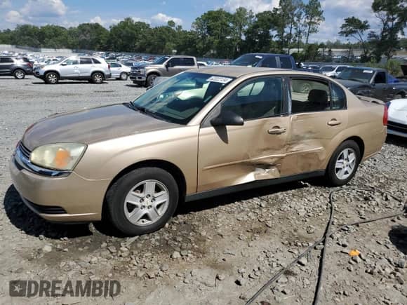 2005 Chevrolet Malibu LS с VIN 1G1ZT54875F224942, выставлен на аукционе Copart как лот 62022134 с пробегом 362 648 миль миль и Списание • Salvage title. История ставок и продаж доступна на DreamBid. Изображение 1.