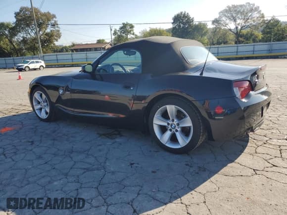 ✅ 2007 BMW Z4 3.0i • VIN: 4USBU33507LW71998 • Lot: 81133895. Listed on Copart with 132,702 mi. Free auction sales archive from the USA and detailed vehicle history report at DreamBid. Image 2.