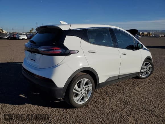 ✅ 2023 Chevrolet Bolt EV 1LT • VIN: 1G1FW6S00P4197532 • Lot: 90937185. Listed on Copart with 57,590 mi. Free auction sales archive from the USA and detailed vehicle history report at DreamBid. Image 3.