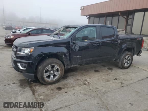 ✅ 2019 Chevrolet Colorado 4WD Z71 • VIN: 1GCGTDEN5K1329341 • Лот: 71913234. Опубликован ранее на Copart с пробегом 56 159 миль. Бесплатный доступ к архиву аукционных продаж из США и подробный отчёт об истории автомобиля на DreamBid. Изображение 1.