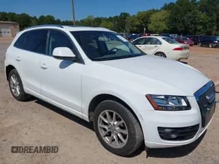 ✅ 2012 Audi Q5 Premium • VIN: WA1CFAFP6CA005217 • Lot: 43142910. Listed on IAAI with 104,637 mi. Free auction sales archive from the USA and detailed vehicle history report at DreamBid. Image 1.