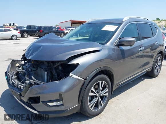 ✅ 2017 Nissan Rogue SV • VIN: 5N1AT2MT7HC855814 • Lot: 42972829. Listed on IAAI with 80,195 mi. Free auction sales archive from the USA and detailed vehicle history report at DreamBid. Image 2.