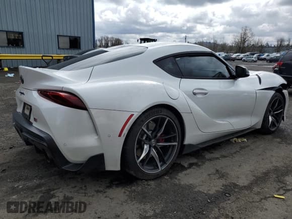 ✅ 2020 Toyota Supra 3.0 • VIN: WZ1DB4C06LW032176 • Lot: 49458085. Listed on Copart with Not provided. Free auction sales archive from the USA and detailed vehicle history report at DreamBid. Image 3.