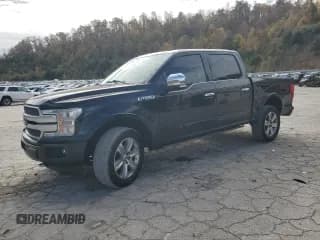 ✅ 2019 Ford F-150 Platinum • VIN: 1FTEW1E51KFA75210 • Lot: 91272345. Listed on Copart with 271,855 mi. Free auction sales archive from the USA and detailed vehicle history report at DreamBid. Image 1.