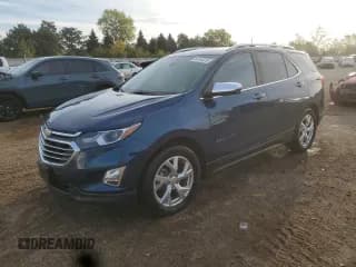 ✅ 2021 Chevrolet Equinox Premier • VIN: 2GNAXNEVXM6146377 • Lot: 84194015. Wystawiony na Copart z przebiegiem 22 523 mil. Bezpłatny archiwum sprzedaży aukcyjnych z USA i szczegółowy raport historii pojazdu na DreamBid. Zdjęcie 1.