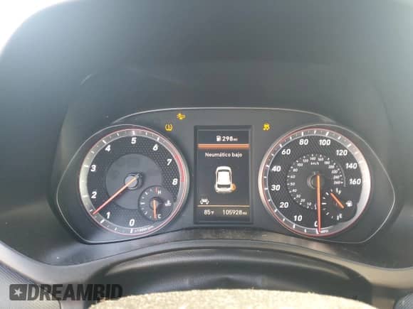 2019 Hyundai Veloster Turbo Ultimate with VIN KMHTH6AB3KU012739, listed as a Copart auction lot 66289185 with 105,928 mi miles and Salvage title. Bid and sale history available at DreamBid. Image 9.