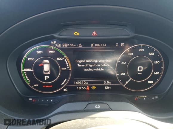 ✅ 2018 Audi A3 e-tron Sportback Premium Plus • VIN: WAUTPBFF6JA058204 • Lot: 90854665. Wystawiony na Copart z przebiegiem 149 310 mil. Bezpłatny archiwum sprzedaży aukcyjnych z USA i szczegółowy raport historii pojazdu na DreamBid. Zdjęcie 9.