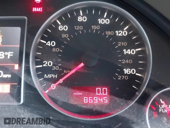 ✅ 2006 Audi A4 2.0T • VIN: WAUDF98E96A082749 • Lot: 41614722. Listed on IAAI with 86,945 mi. Free auction sales archive from the USA and detailed vehicle history report at DreamBid. Image 7.