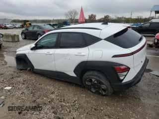 2024 Hyundai Kona SEL with VIN KM8HBCAB7RU119387, listed as a Copart auction lot 80692714 with 14,955 mi miles and Salvage title. Bid and sale history available at DreamBid. Image 2.