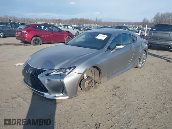 ✅ 2019 Lexus RC 350 • VIN: JTHHZ5BC8K5020322 • Lot: 41628891. Listed on IAAI with 49,379 mi. Free auction sales archive from the USA and detailed vehicle history report at DreamBid. Image 2.