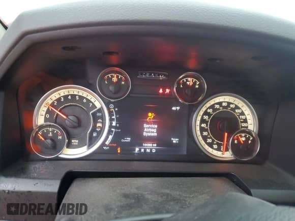 2013 Ram 1500 Express z VIN 1C6RR6KT3DS618955, wystawiony jako Copart lot #45588835 z przebiegiem 144 360 mil mil oraz Szkoda całkowita • Salvage title. Historia ofert i sprzedaży dostępna na DreamBid. Obrazek 9.